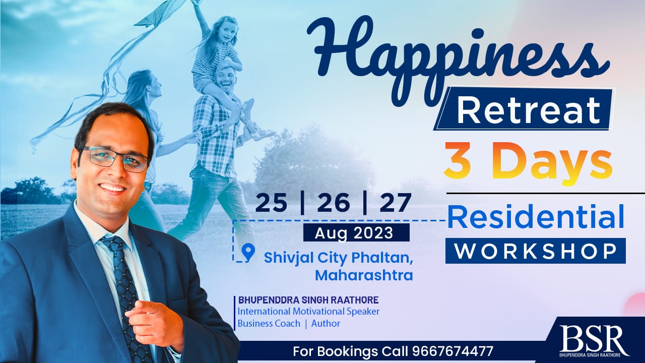 3 Days Happiness Retreat With CoachBSR
